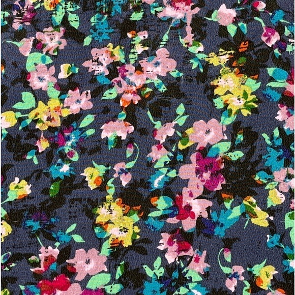 FEI Women's 100% Silk Floral Shift Dress Blue, Purple, Pinks Size 2 Old Money - Picture 7 of 10